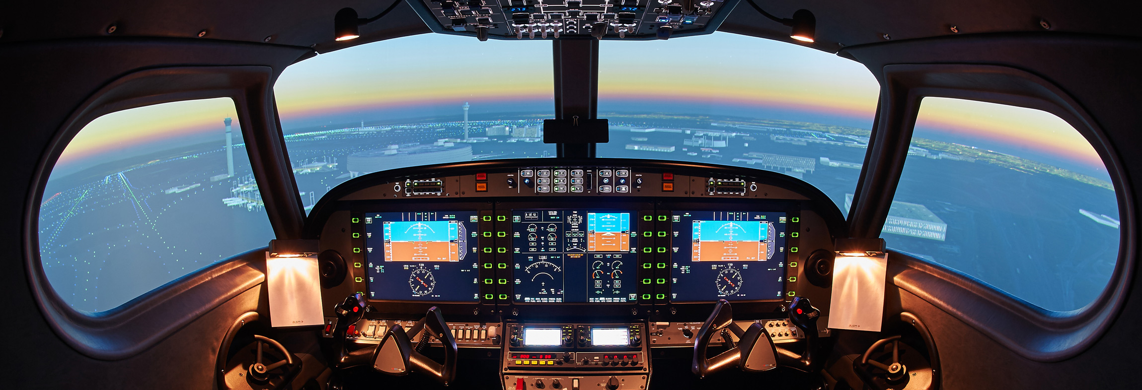 Flight simulators